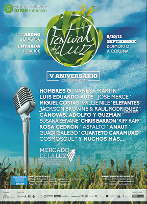 Festival de la Luz 2016: Hombres G, Aute, Elefantes, José Mercé, Asfalto, Miguel Costas, Willie Nile, Anaut...