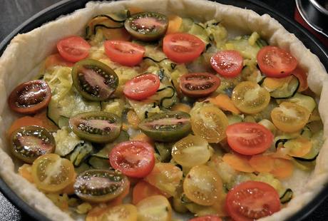 QUICHE DE VERDURAS BONITAS QUICHE DE VERDURAS BONITAS