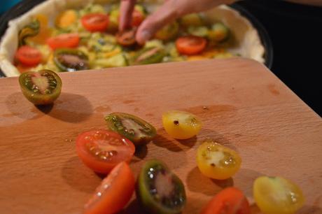 QUICHE DE VERDURAS BONITAS QUICHE DE VERDURAS BONITAS