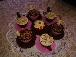 CUPCAKES DE ALMENDRAS