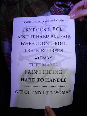 Chris Robinson Brotherhood - 09/03/2016 - Pamplona