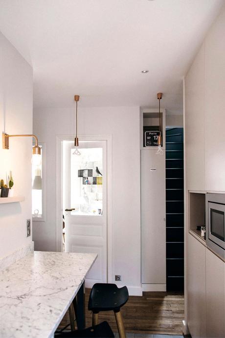 Apartamento chic parisino con buenas ideas Apartamento chic parisino con buenas ideas