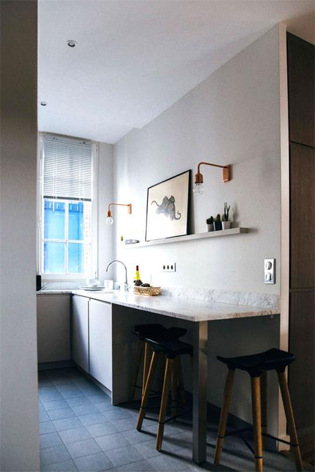 Apartamento chic parisino con buenas ideas Apartamento chic parisino con buenas ideas
