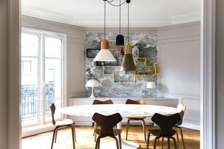 Apartamento chic parisino con buenas ideas Apartamento chic parisino con buenas ideas