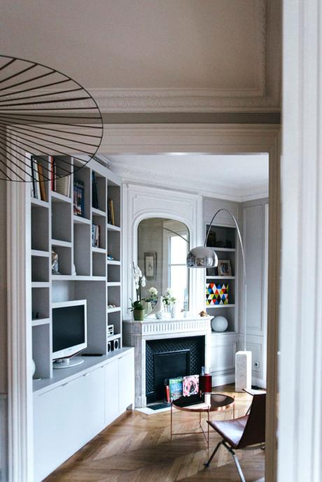 Apartamento chic parisino con buenas ideas Apartamento chic parisino con buenas ideas