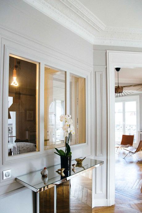 Apartamento chic parisino con buenas ideas Apartamento chic parisino con buenas ideas
