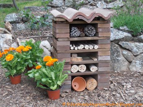 Cómo realizar un hotel para abejas solitarias Cómo realizar un hotel para abejas solitarias