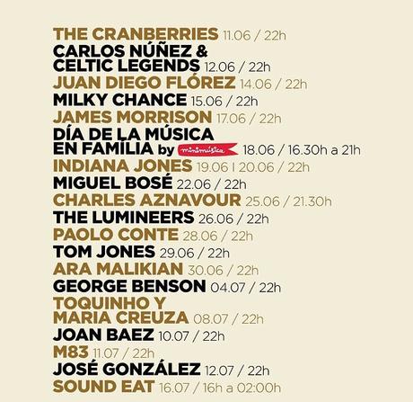 Festival Jardins de Pedralbes: The Cranberries, M83, José González… festival jardins pedralbes fechas