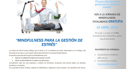 Jornada gratuita: Mindfulness para gestión de estrés