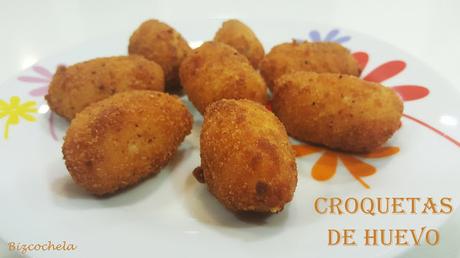 CROQUETAS DE HUEVO DURO