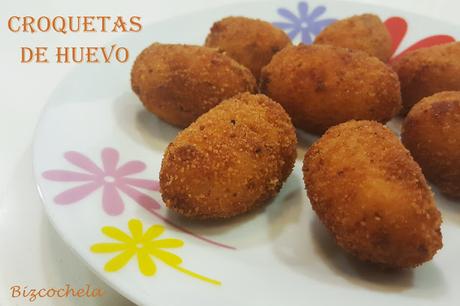 CROQUETAS DE HUEVO DURO