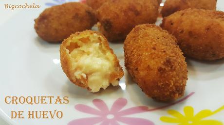 CROQUETAS DE HUEVO DURO