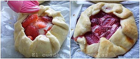 Mini Galettes de Fresas & Queso