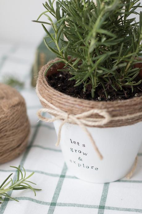 DIY: Tunea un un macetero de terracota y dejalo así de chulo...BUENO, BONITO Y BARATO!