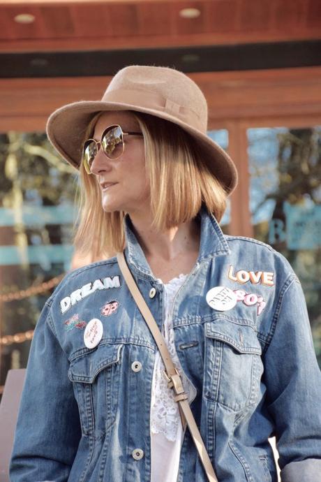 Denim jacket with patches Denim jacket with patches