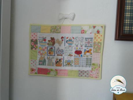 Mini quilt de sueños cumplidos.