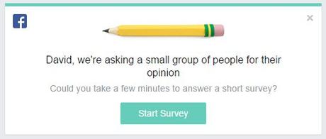Facebook está realizando encuestas para conocer percepción de Reacciones Survey040416Intro