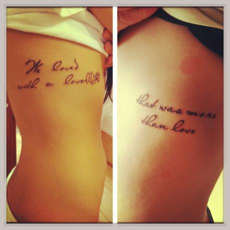 Book & Tattoos: Homenaje a un genio de la literatura, Edgar Allan Poe. Book & Tattoos: Homenaje a un genio de la literatura, Edgar Allan Poe.