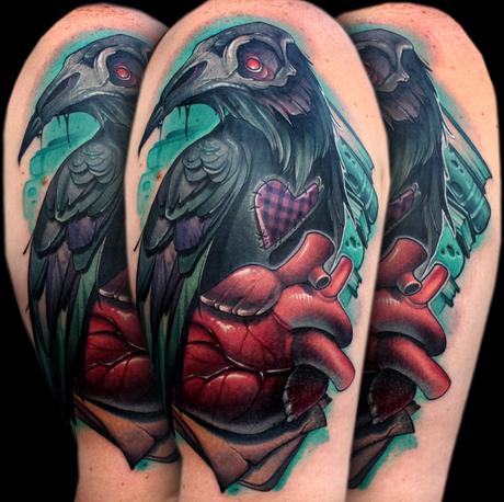 Book & Tattoos: Homenaje a un genio de la literatura, Edgar Allan Poe. Book & Tattoos: Homenaje a un genio de la literatura, Edgar Allan Poe.