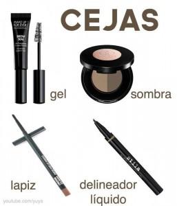 productos para maquillar las cejas