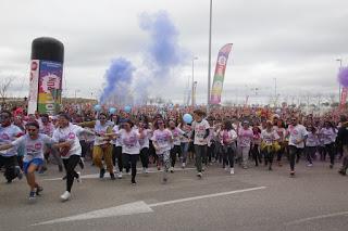 HOLI RUN REUNE A 35.000 RUNNER Y 30 TONELADAS DE COLOR