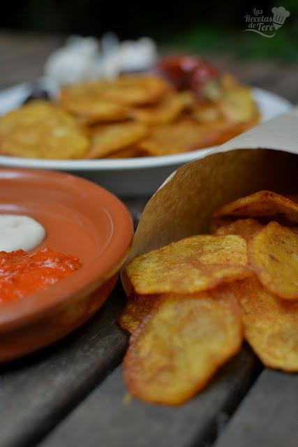 Patatas fritas aliñadas tererecetas 02