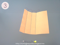 Dobles repetido dobleces basicos del origami