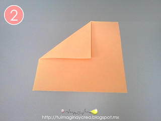 Dobles de valle Dobleces basicos del origami