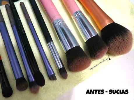 COMO LIMPIAR NUESTRAS BROCHAS / GUANTE BRUSHEGG COMO LIMPIAR NUESTRAS BROCHAS / GUANTE BRUSHEGG