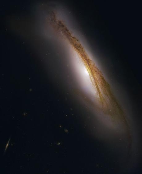 La galaxia NGC 3190