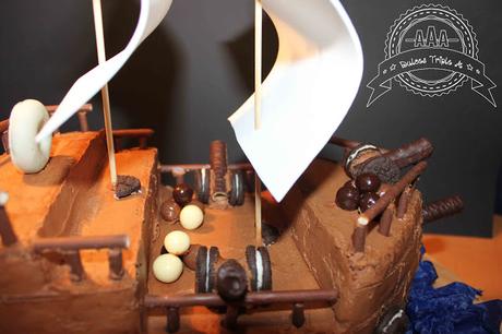 Tarta Barco Pirata. Para el Príncipe de mi Casa Tarta Barco Pirata. Para el Príncipe de mi Casa
