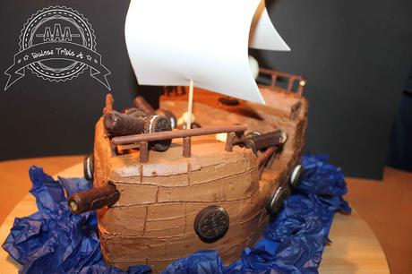 Tarta Barco Pirata. Para el Príncipe de mi Casa Tarta Barco Pirata. Para el Príncipe de mi Casa
