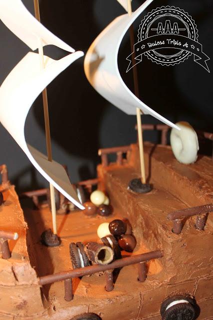 Tarta Barco Pirata. Para el Príncipe de mi Casa Tarta Barco Pirata. Para el Príncipe de mi Casa