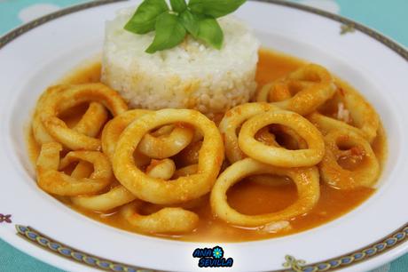 Calamares a la riojana olla GM