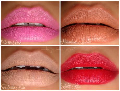 Perfectly Matte de Avon . Review y Swatches .