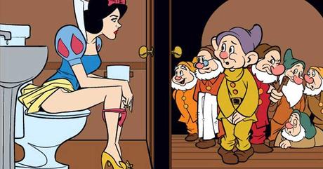 Estas ilustraciones harán que veas otra faceta muy diferente de las princesas de Disney bn