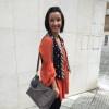 Reto 21 días comiendo sano #gemafit Vestido naranja con chaleco