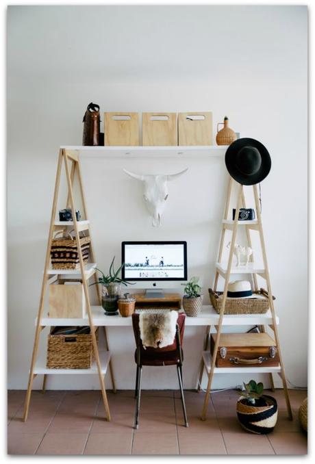 10 DIY para tener un espacio de trabajo bonito y organizado