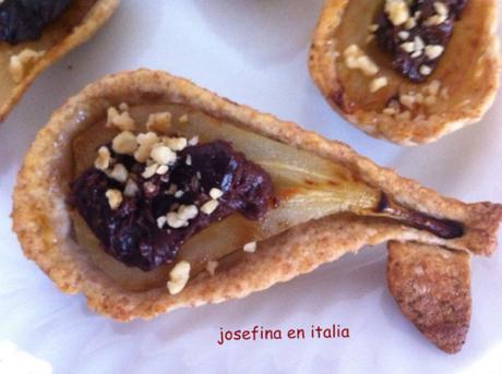 Más de 10 Recetas Dulces con Hojaldre mini tartaletas de pera