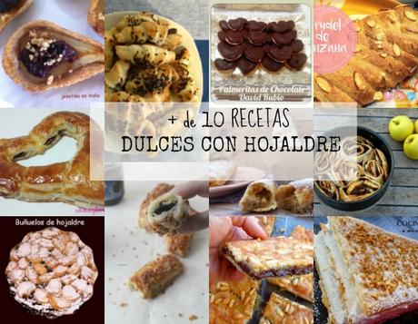 Más de 10 Recetas Dulces con Hojaldre Más de 10 Recetas Dulces con Hojaldre