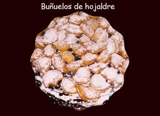 Más de 10 Recetas Dulces con Hojaldre buñuelos de hojaldre