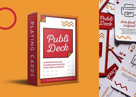 Publi Deck, una baraja de cartas con definiciones divertidas del mundo de la publicidad Publi Deck, una baraja de cartas con definiciones divertidas del mundo de la publicidad