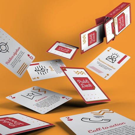 Publi Deck, una baraja de cartas con definiciones divertidas del mundo de la publicidad Publi Deck, una baraja de cartas con definiciones divertidas del mundo de la publicidad