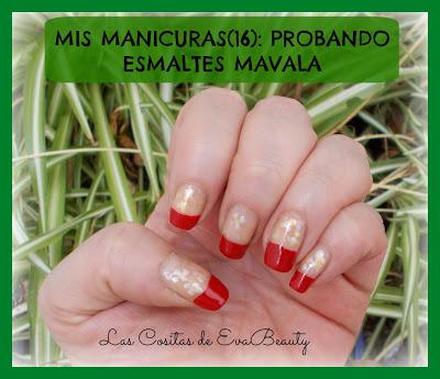 Mis manicuras (16): Probando esmaltes Mavala