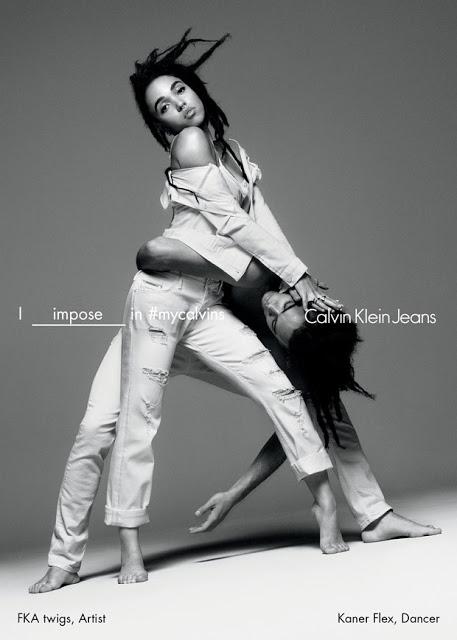 Danza para Calvin Klein Jeans 2016 de la mano de Kaner Flex y FKA Twigs