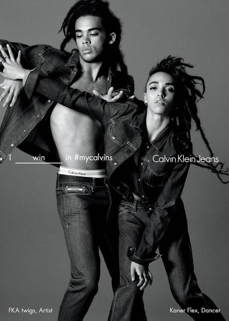 Danza para Calvin Klein Jeans 2016 de la mano de Kaner Flex y FKA Twigs