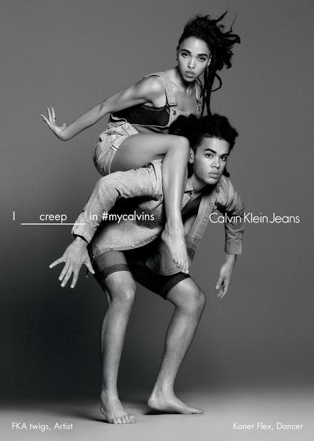 Danza para Calvin Klein Jeans 2016 de la mano de Kaner Flex y FKA Twigs