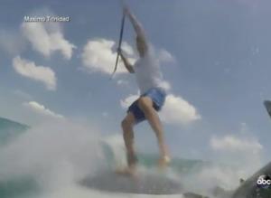 Tiburón se estrella contra surfista en la Florida Shark