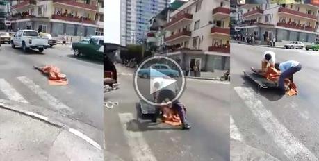 Se les cayó “el muerto” en pleno Vedado cadaver_vedado