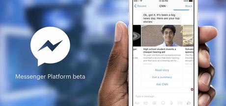 Los bots también llegan a Facebook Messenger Los bots también llegan a Facebook Messenger